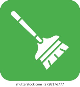 Ilustración de diseño de icono de Vector de escoba
