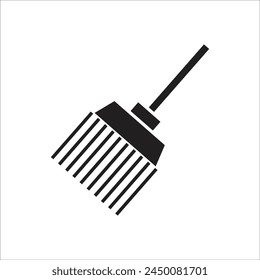 broom vector icon line new