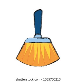 broom vector illustration