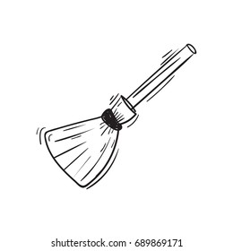 Broomstick doodle 