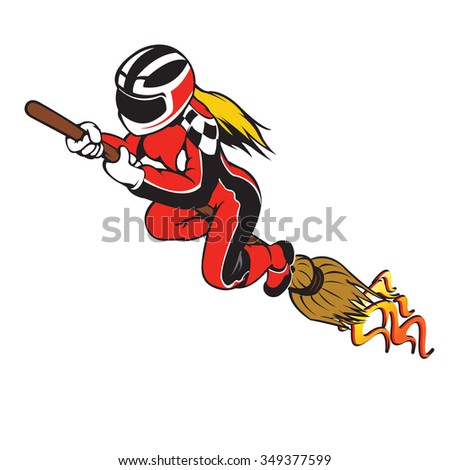 Broomstick Speeding Racing 