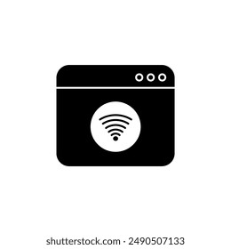 broswer concept line icon. Simple element illustration.broswer concept outline symbol design.