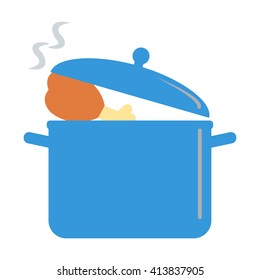 Broth icon.  