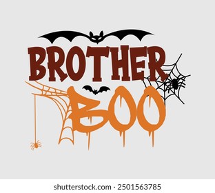 Brother Boo, Halloween, Ghost, Spooky Season, witch, Halloween Funny, t shirt