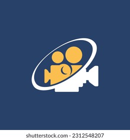 Brother Film Creative Logo Design Vector