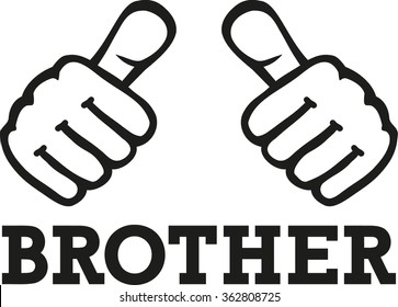 Brother with thumbs