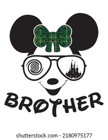 BROTHER VECTOR GRAPHICS T-SHIRT DESIGN