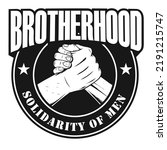 Brotherhood logo for badege, print and more