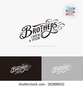 brothers lettering