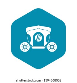 Brougham icon. Simple illustration of brougham vector icon for web
