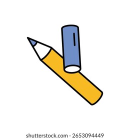 Brow Pencil Icon vector stock illustration