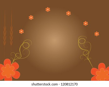 Brown abstract background