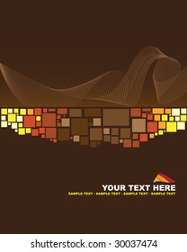 Brown abstract background