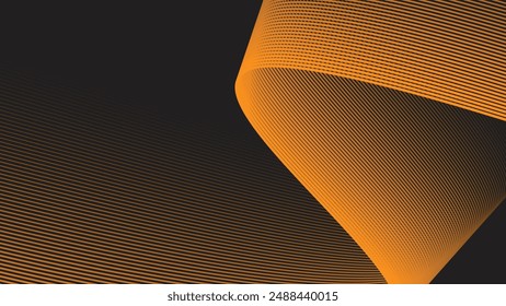 Brown abstract background with curve line for backdrop or presentation