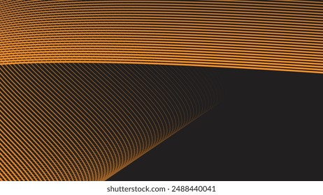 Brown abstract background with curve line for backdrop or presentation