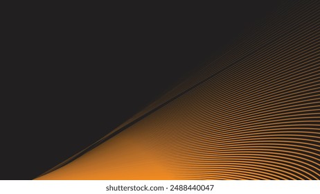 Brown abstract background with curve line for backdrop or presentation