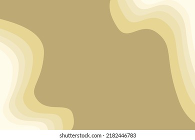 brown abstract background decorated by random waves