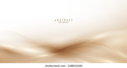 Diseño de fondo abstracto marrón Elementos elegantes Ilustración vectorial