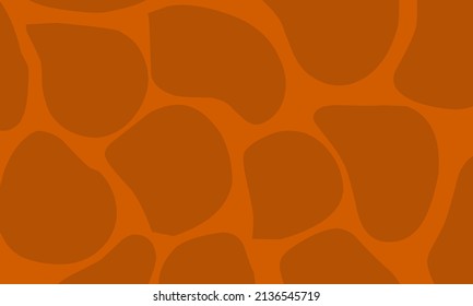 brown abstract background forming a giraffe pattern. For the needs of banners, posters, cover templates and others