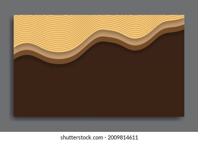 Brown abstract background. Great background for social media, sales template, banner, web, computer, smartphone etc