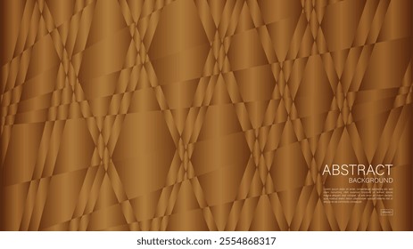 Brown abstract background, polygon graphic, Geometric vector, Minimal Texture, web background, Brown cover design, flyer template, banner, wall decoration, wallpaper, Brown background vector