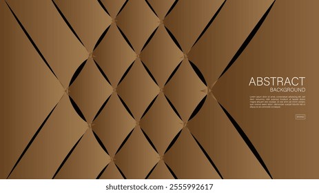 Brown abstract background, polygon graphic, Geometric vector, Minimal Texture, web background, Brown cover design, flyer template, banner, wall decoration, wallpaper, Brown background vector