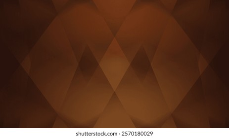 Brown abstract background, polygon graphic, Geometric vector, Minimal Texture, web background, Brown cover design, flyer template, banner, wall decoration, wallpaper, Brown background vector