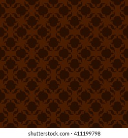 Brown abstract background, striped textured geometric seamless pattern