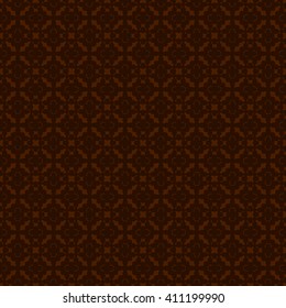 Brown abstract background, striped textured geometric seamless pattern