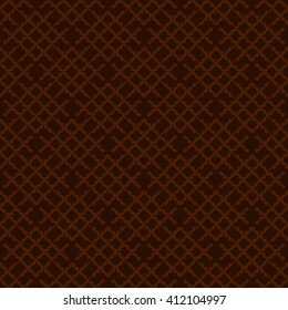 Brown abstract background, striped textured geometric seamless pattern
