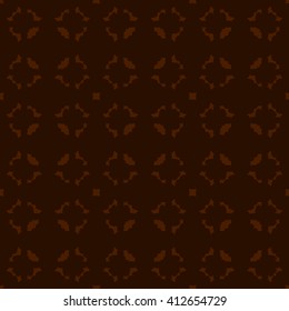 Brown abstract background, striped textured geometric seamless pattern