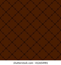 Brown abstract background, striped textured geometric seamless pattern