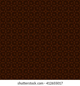 Brown abstract background, striped textured geometric seamless pattern
