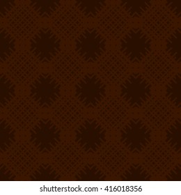 Brown abstract background, striped textured geometric seamless pattern