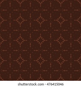 Brown abstract background, striped textured geometric seamless pattern