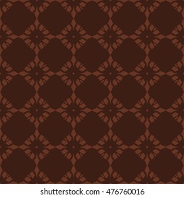 Brown abstract background, striped textured geometric seamless pattern