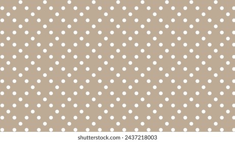 Brown abstract background with white dots