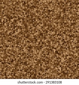 Brown abstract geometric background