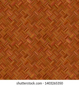 Brown abstract geometric diagonal striped square mosaic tile pattern background - seamless graphic design