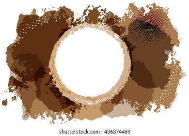 brown abstract grunge for frame