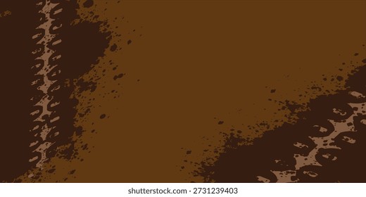 Fondo abstracto marrón de la textura del grunge con la superficie envejecida áspera
