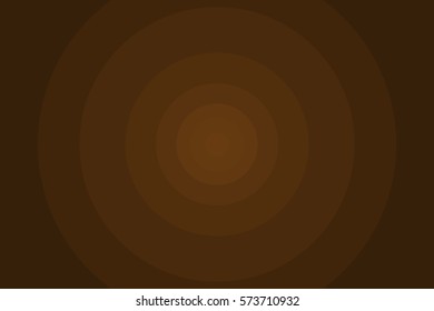 Brown abstract radial step gradient background, Abstract brown circular background,