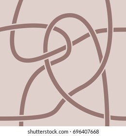 Brown abstract seamless pattern. Colored print background