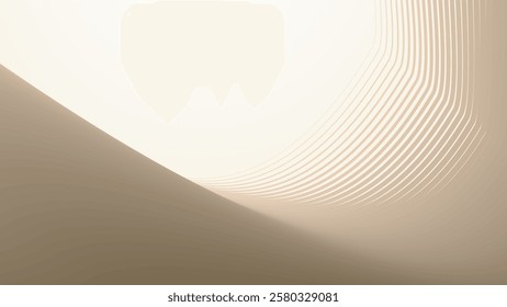 Brown abstract stripes pattern background for fabric style or presentation