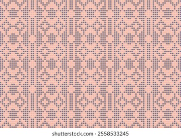 Brown abstract tradition line aztec background vector illustration.