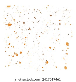 Brown abstract watercolor splash. Vector texture, background design watercolor