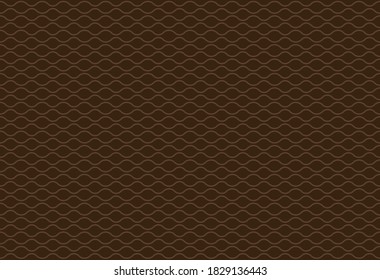 Brown abstract wavy line pattern for background.EPS10 Illustration.