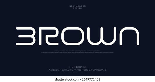 Brown  alphabet font. Typography decorative elegant classic lettering serif fonts vintage retro for logo.