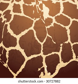 brown Animal skin background with a textured effect