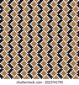 Marrón Argyle, forma diamantífera fondo de patrón sin soldadura adecuado para la moda textil, ropa de cama, gráficos